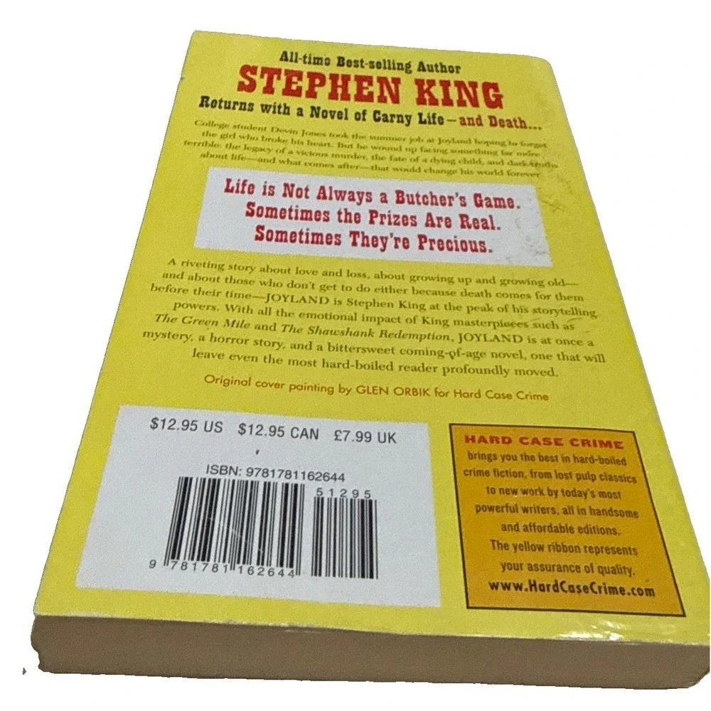 N/A joyland paperback